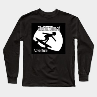 Skateboard adventure Long Sleeve T-Shirt